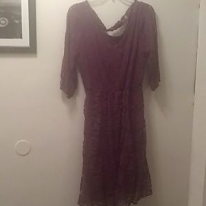 Purple pace dress